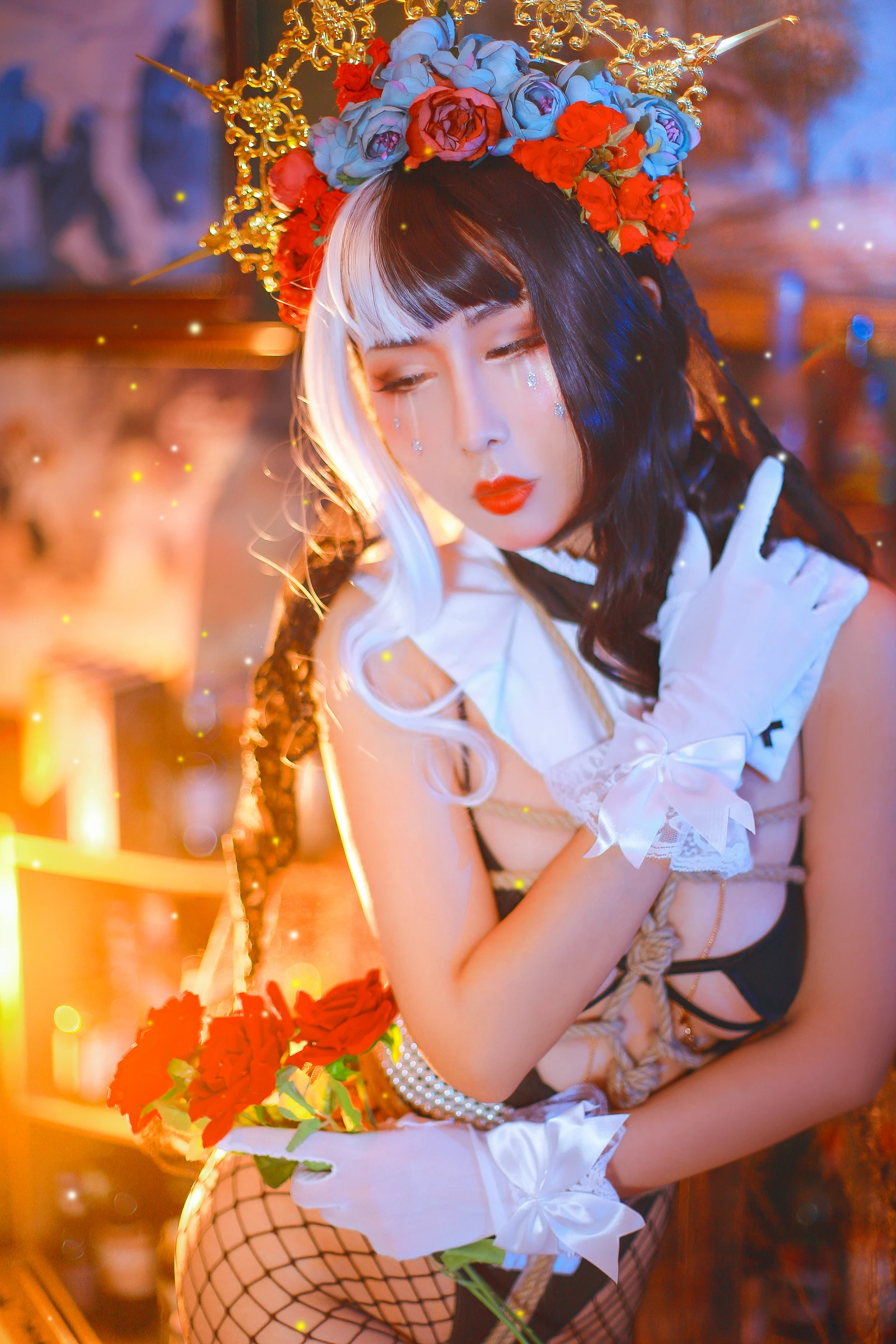 图片[2]-云溪溪 奶桃 修女 22P-COS世界